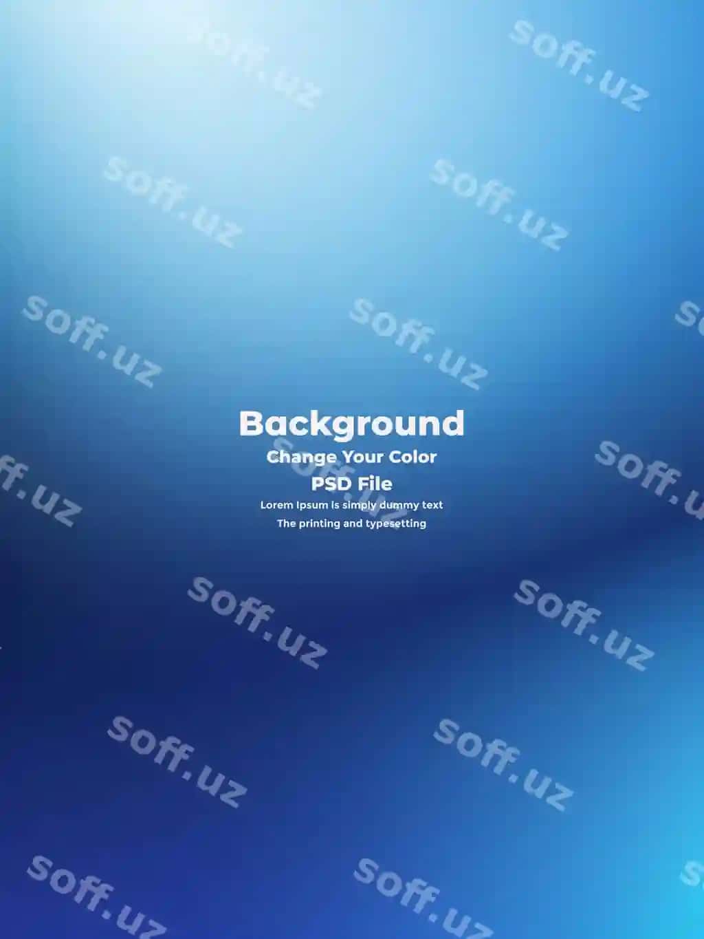 Psd ko'k anqariq gradient orqa fon bo'sh ko'k tekstura | Psd abstract blue gradient background empty blue texture