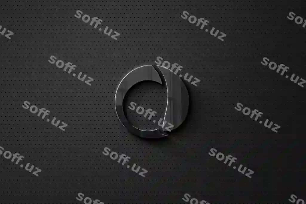 3D logotip matn mockup | 3d logo text mockup