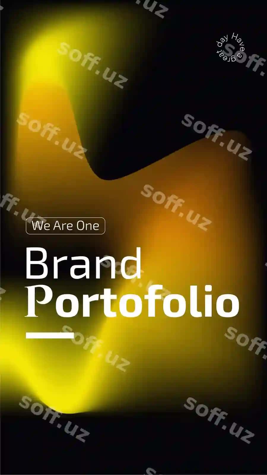Makett brend portfelyo | Layout brand portofolio