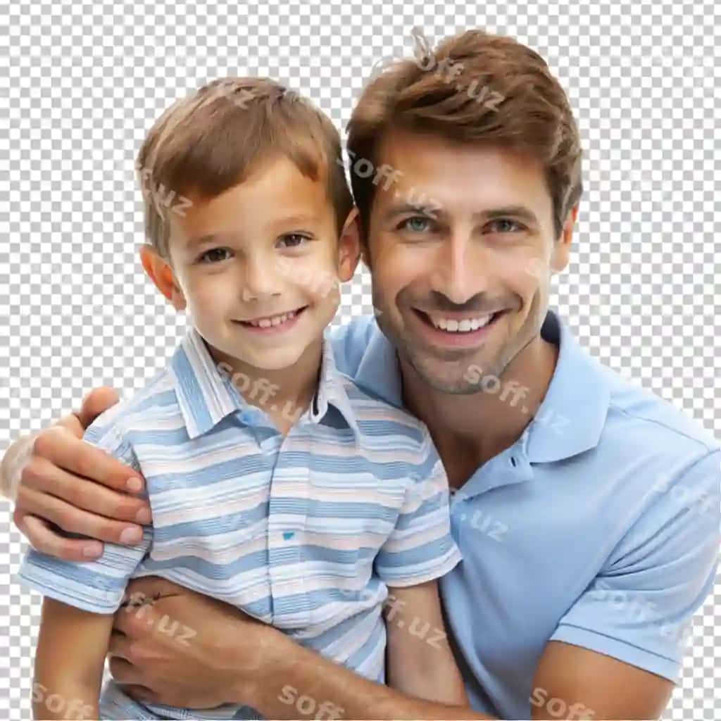 Otlar kuni tabriklash shaffof orqa fonda | Celebrate fathers day transparent background