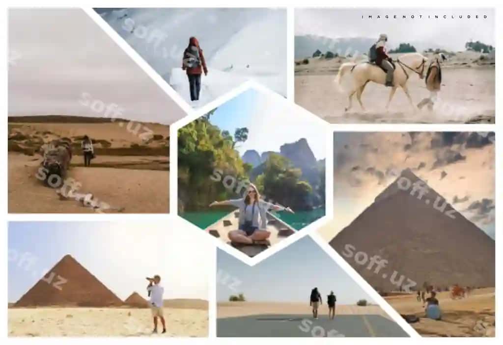 Bayram rasmlari fotosurat ramkasi kollej komik sahifasi tarotka joylashuvi absstrakt | Holiday pictures photos frame collage comics page grid layout abstract