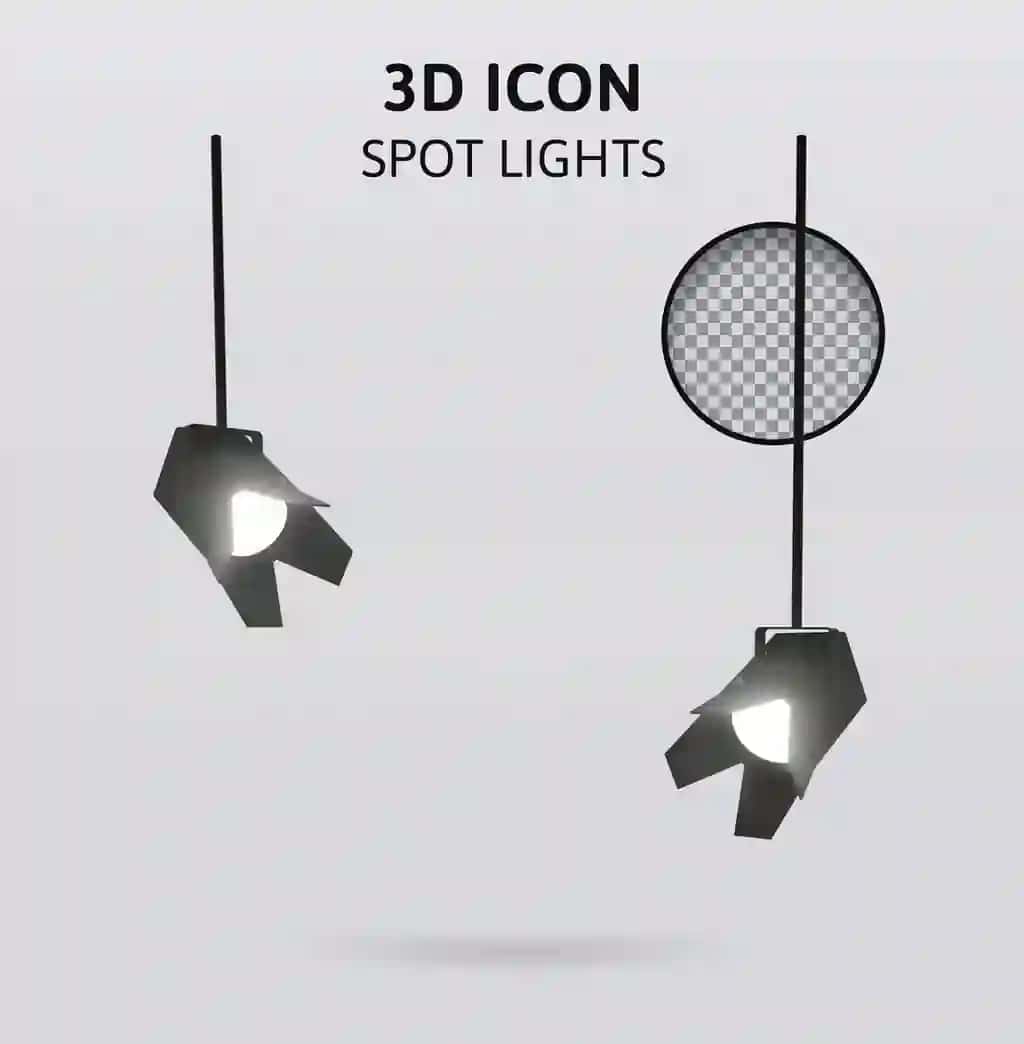 3D piktogramma devorga osilgan, yorug'lik bilan | 3d icon is hanging from wall with light it