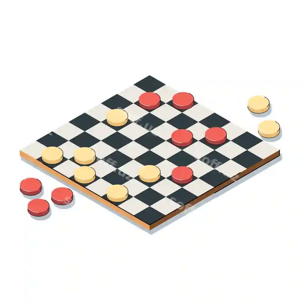 Shaxmatlar doskasi o'yini ayrilgan vektor illustratsiyasi | Chess board game isolated vector illustration