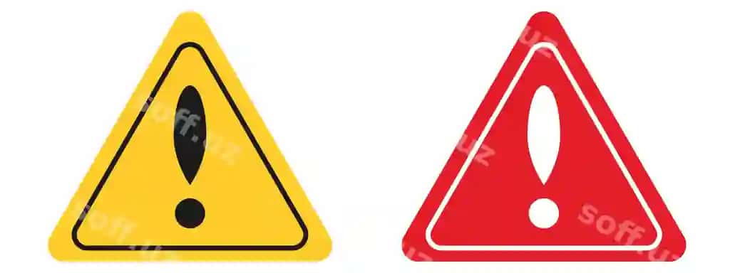 Umumiy xavfsizlik haqida ogohlantirish belgisi bir nechta xavfli holatlar haqida ogohlantirish | General safety warning sign alert multiple hazardous conditions