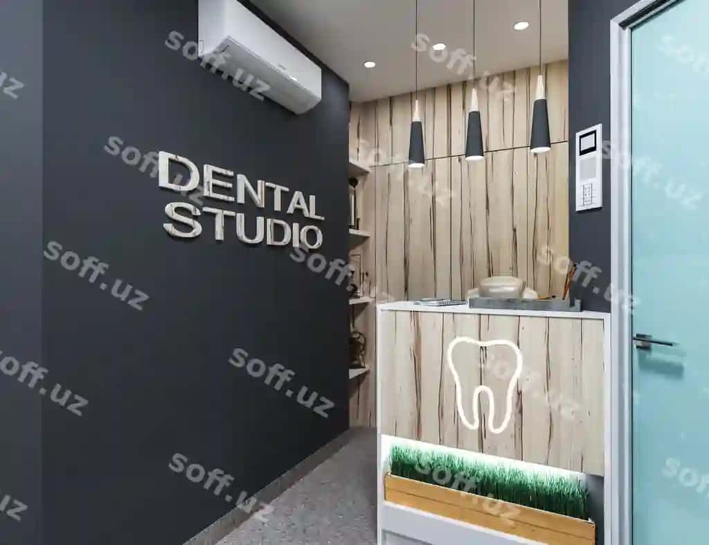 Qabul tish klinikasi dizayni zamonaviy uslubda | Reception dental clinic design modern style