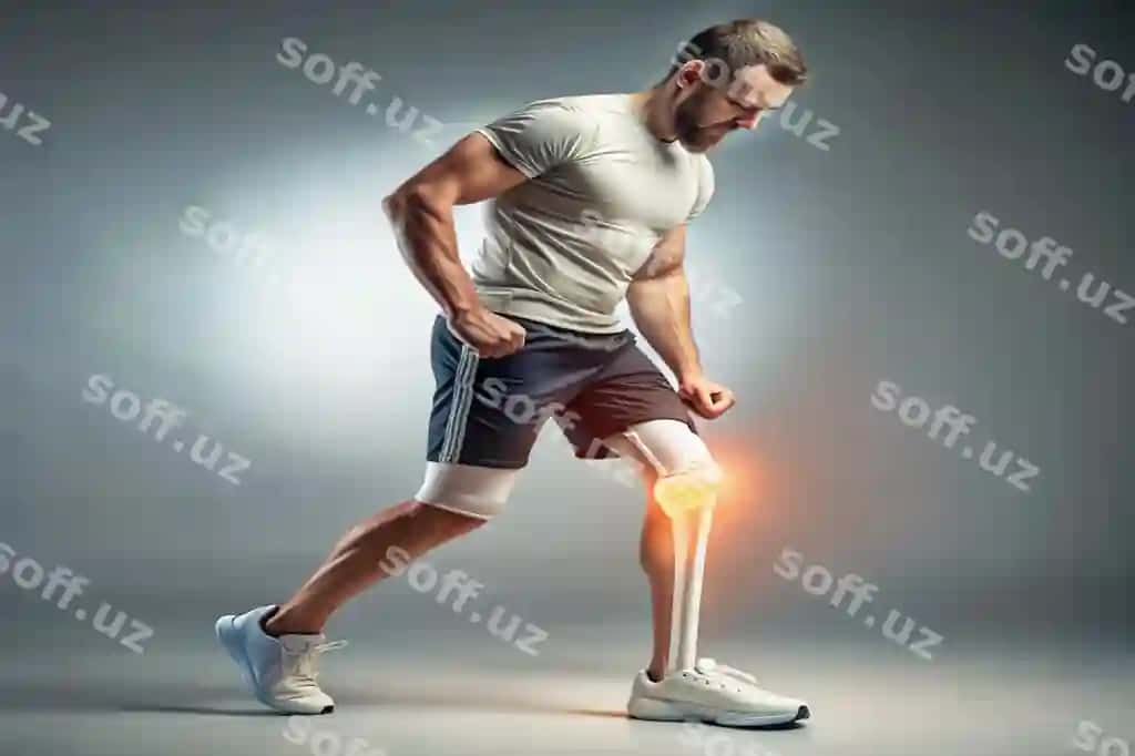 Prostetik oyoqli erkak tizza jarohati | Man with prosthetic leg knee injury