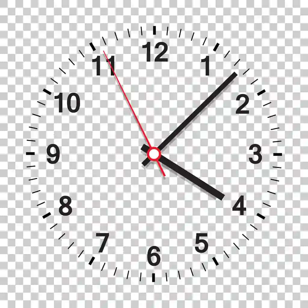 Soat piktogramma vektor illyustratsiyasi ofis soati ajratilgan fon | Clock icon vector illustration office clock isolated background