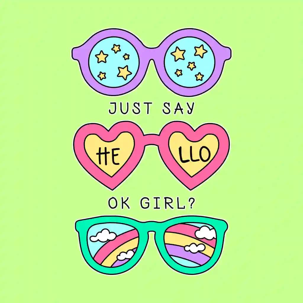 Yoqimli moda ko'zoynaklari | Cute fashion glasses