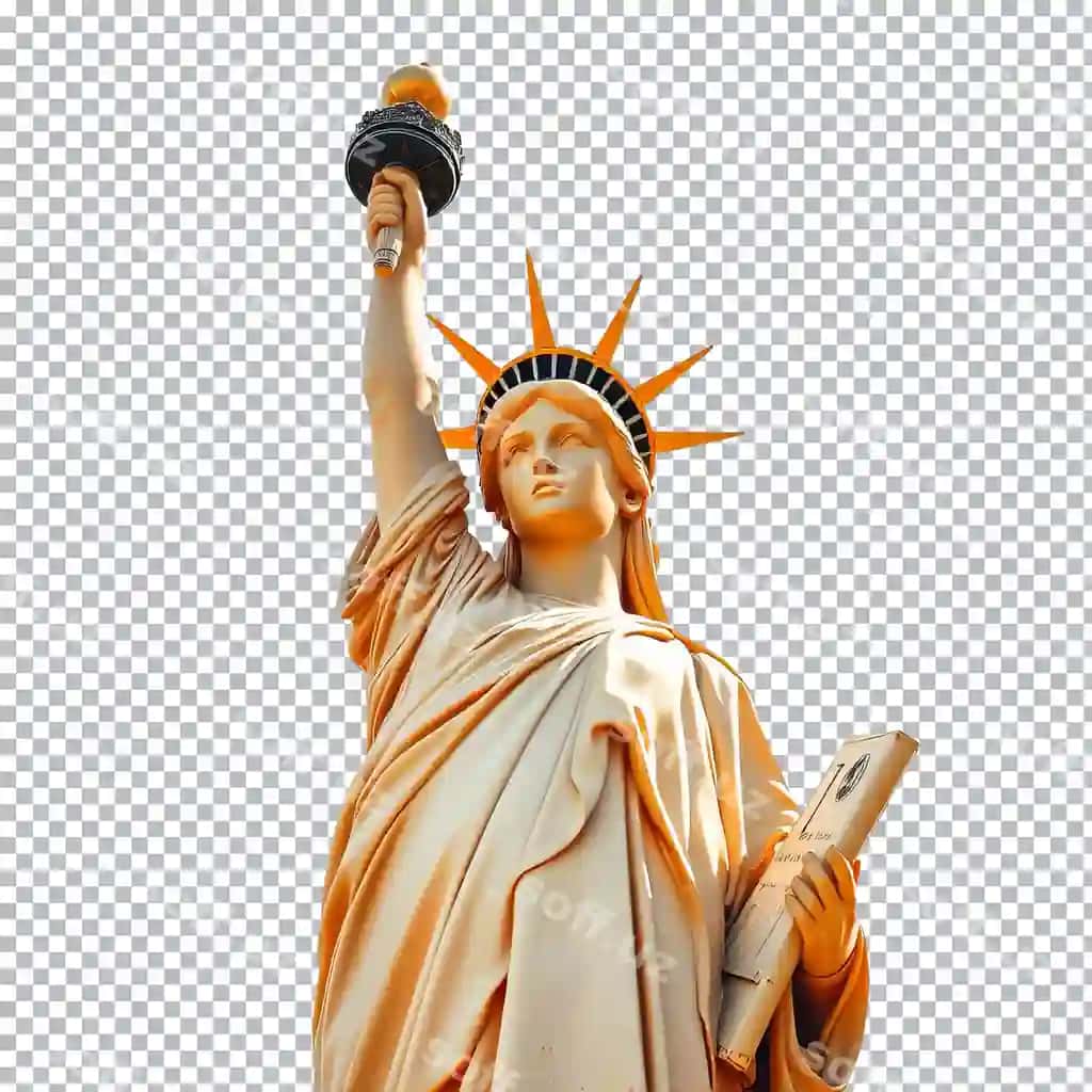 Ozodlik haykali koptokli mash'alni ushlab turibdi | Statue liberty holding torch with ball torch