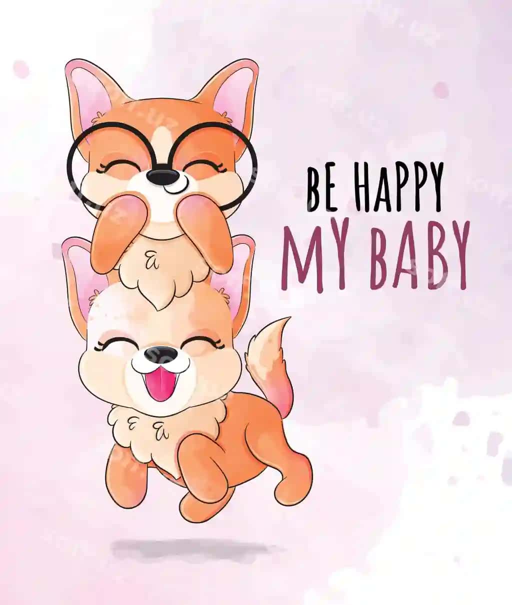 Chiroyli hayvon it o'g'ir do'st illustratsiyasi Chiroyli hayvon suvarabon korgi | Cute animal puppy friend illustration cute animal watercolor corgi
