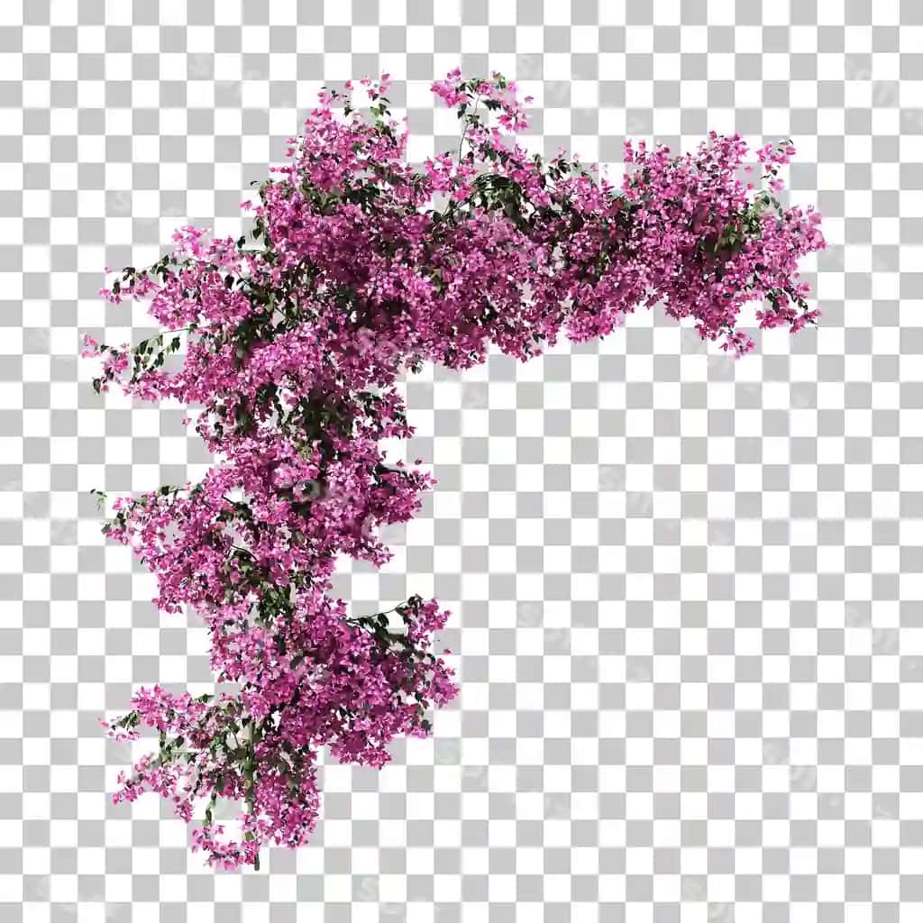 3D renderlash bougenvillea | 3d rendering bougainvillea