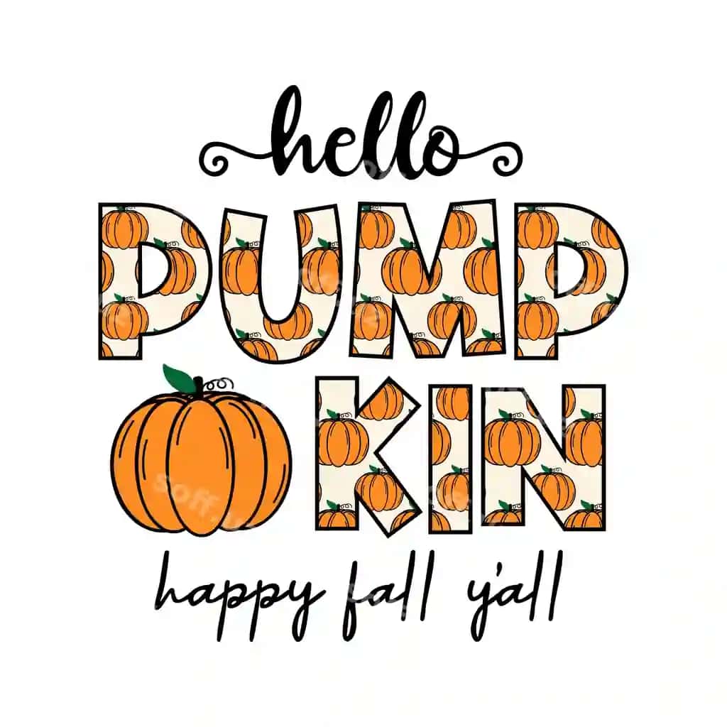 Salom, kuzgi iqtibos tipografiyasi, qovoq svg bilan kuz svg kuz svg | Hello fall quote typography with pumpkin svg fall svg autumn svg