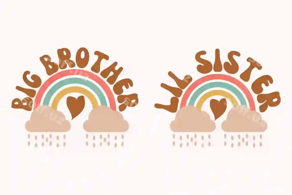 Katta aka opa EPS dizayni | Big brother sister eps design