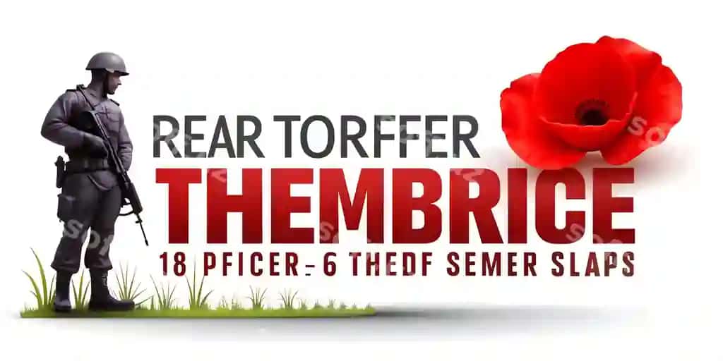Eslatgan ularning fida bo'lishlarini eslash ajoyib 3d gul xalqaro silueti bilan murojaat qilingan solemn abstrakt vektor konsepsiyasi | 3d poppy soldier silhouette with remember their sacrifice text concept as solemn abstract vect