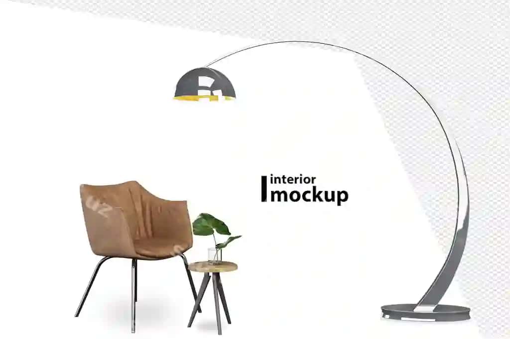 Ichki namuna 3D rendering | Interior mockup 3d rendering