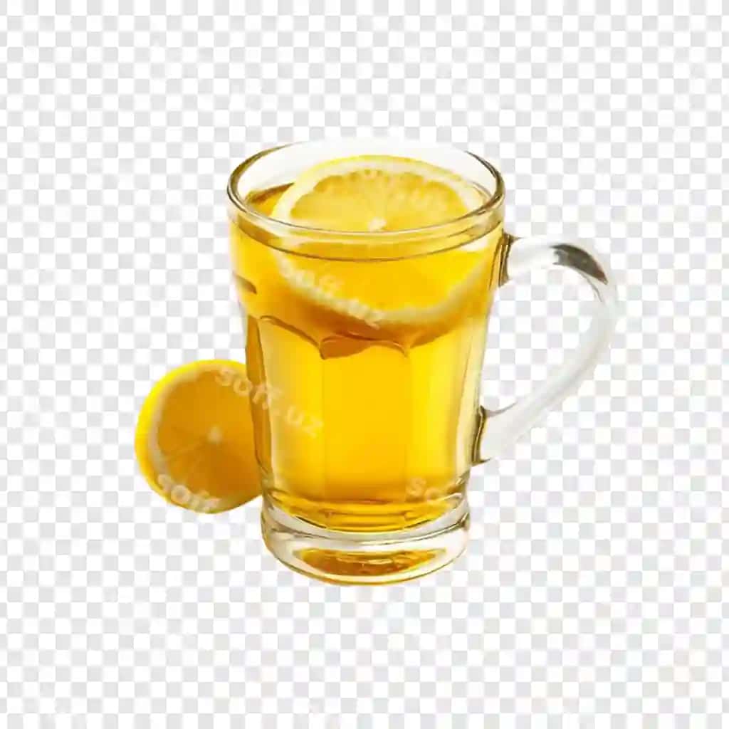 Tetiklantiruvchi asal limonli choy stakan krujka bo'laklari dipper | Refreshing honey lemon tea glass mug slices dipper