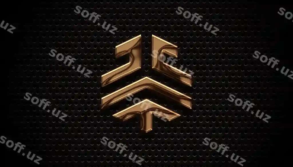 Bronza plita 3d logotip mockup | Bronze plate 3d logo mockup