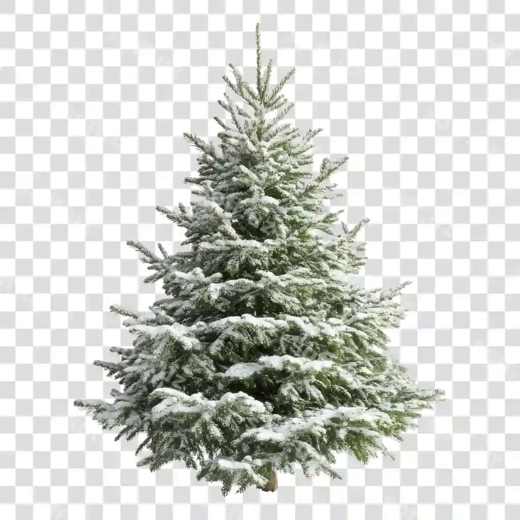 Png shirin hayriza daraxti qor bilan qoplanmagan dekoratsiya festivali | Png christmas evergreen tree snowcovered decoration festival