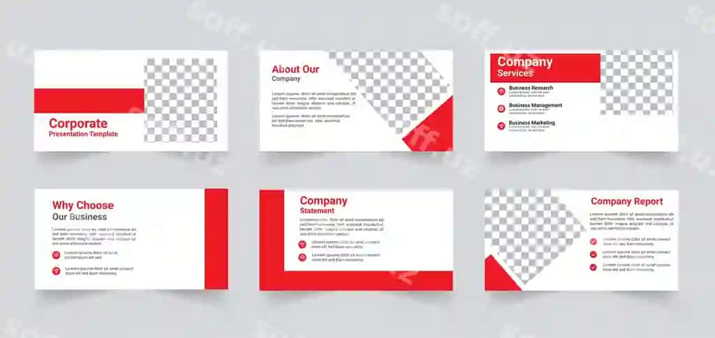 Korporativ biznes prezentatsiya shablon dizayni | Corporate business presentation template design