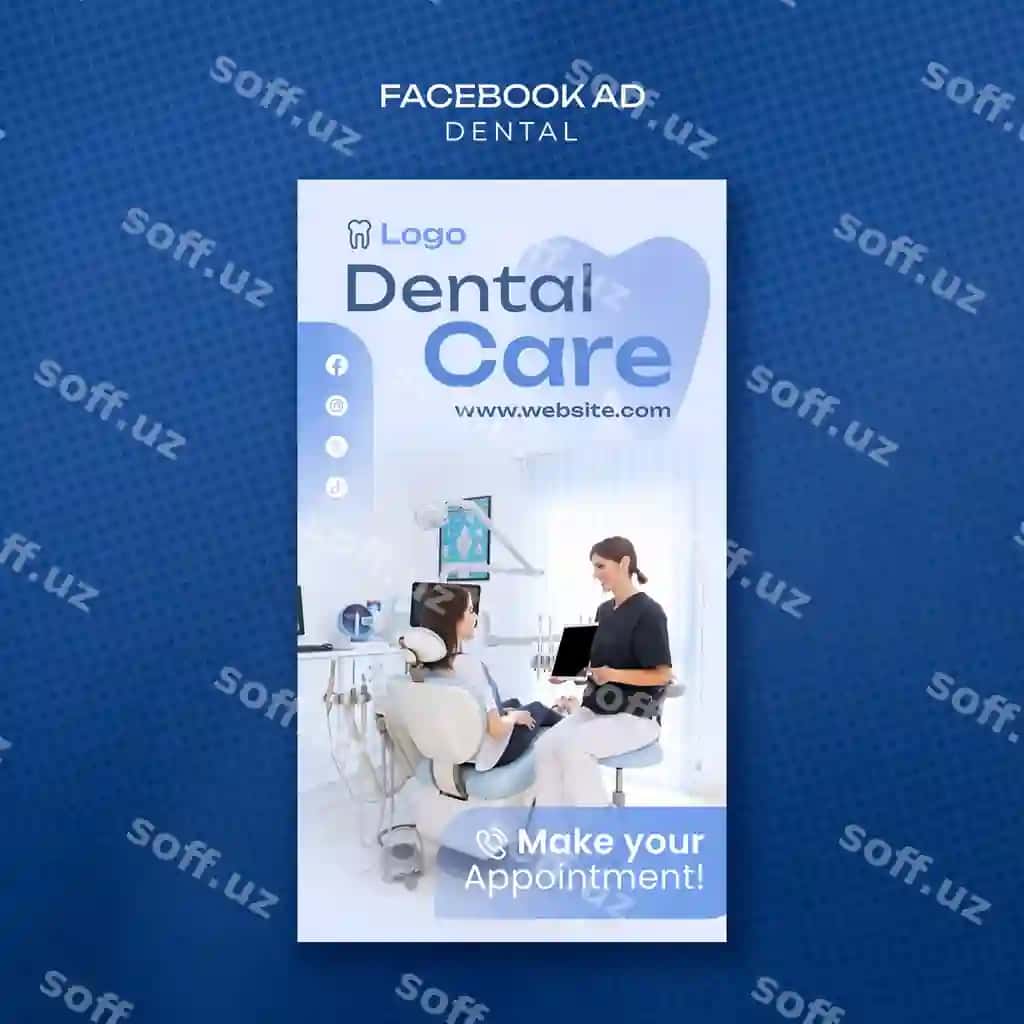 Dental shablon dizayni | Dental template design