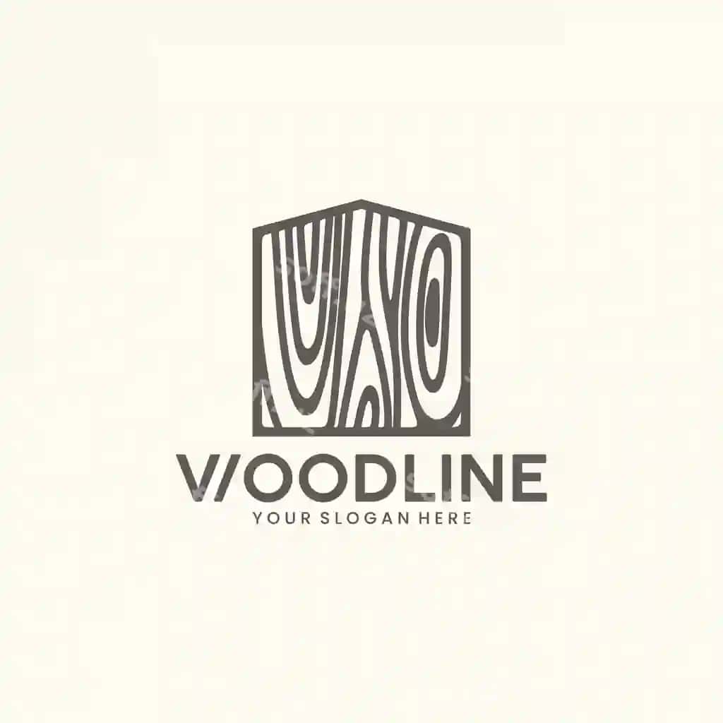 Yong‘oq uy logotipi dizayni ilhomi | Wood home logo design inspiration