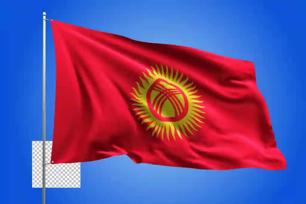Xalqaro bayroq mamlakat real 3D vektor shaffof mustaqillik | International flag country realistic 3d vector transparent independence
