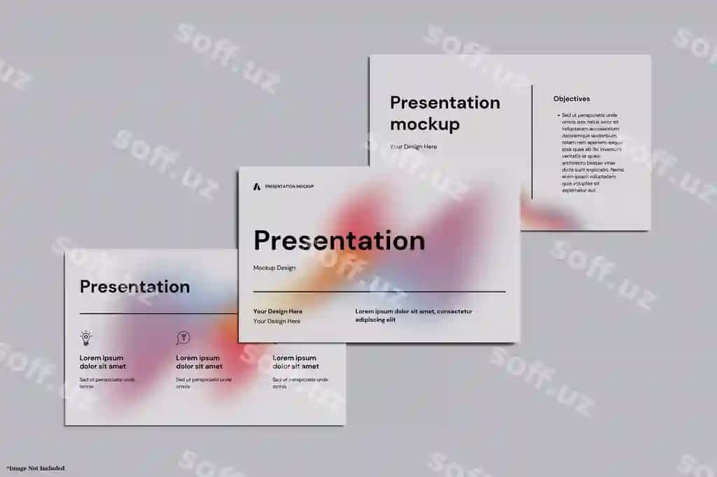Prezentatsiya modeli | Presentation mockup