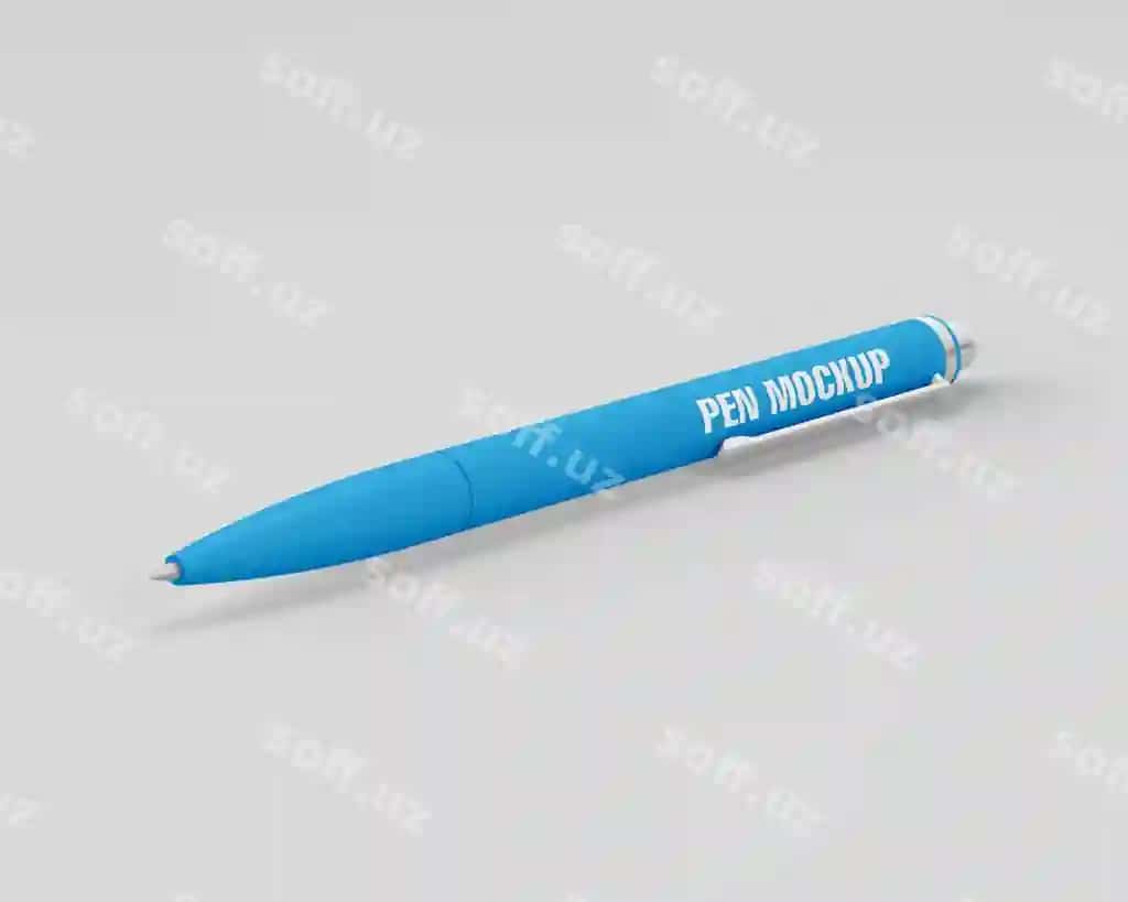 Qalam maketi savdosi | Pen mockup merchandising