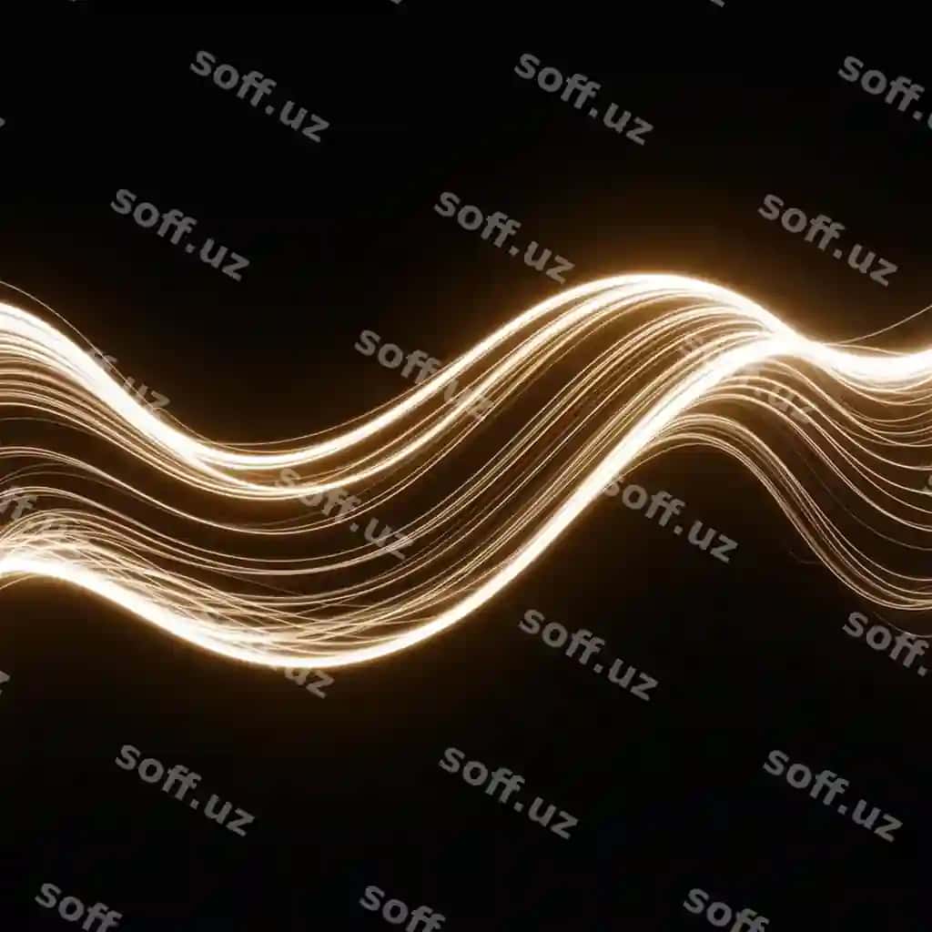 Dalgak oltin chiziq bilan, uningni dalgak deyadi. | Wave with gold line that says wave it