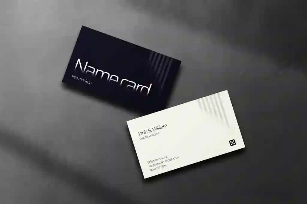Biznes karta maketi | Business card mockup