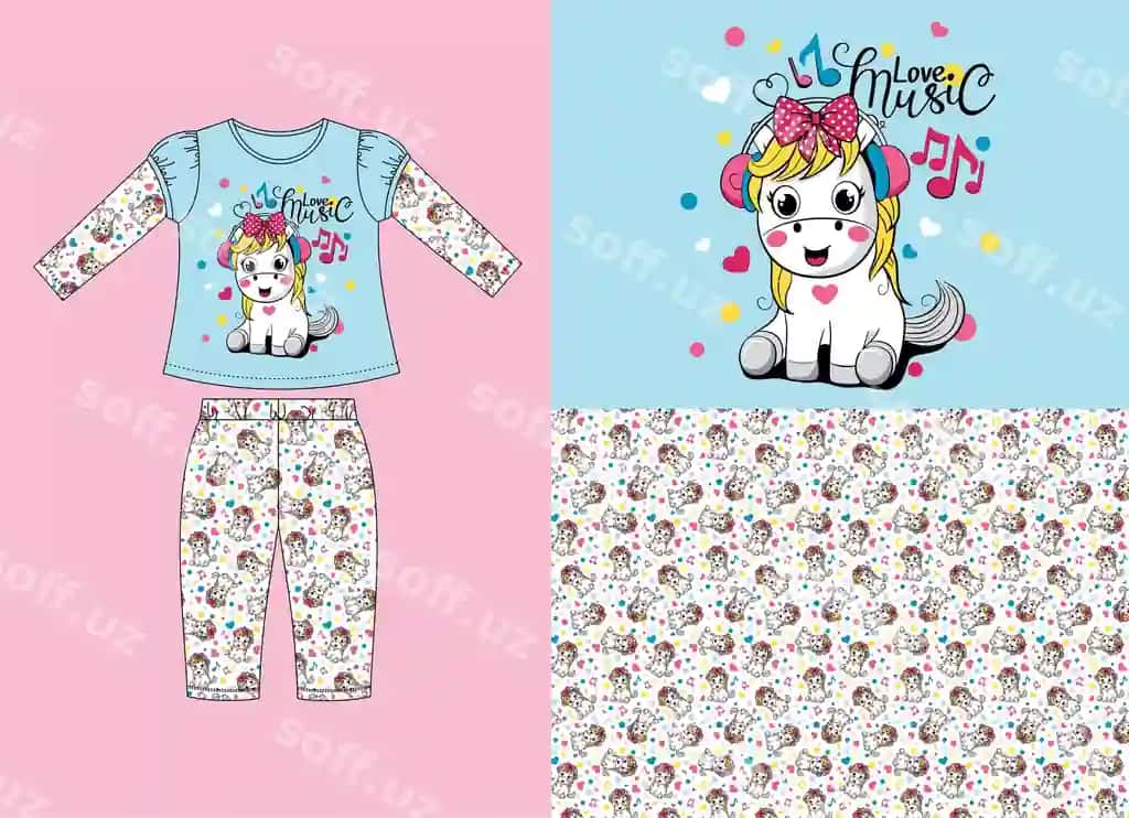 Chiroyli grafikalar qiz kiyimlari futbolka dizayni vektor illustratsiyasi | Cute graphics girl clothes tshirt design vector illustration