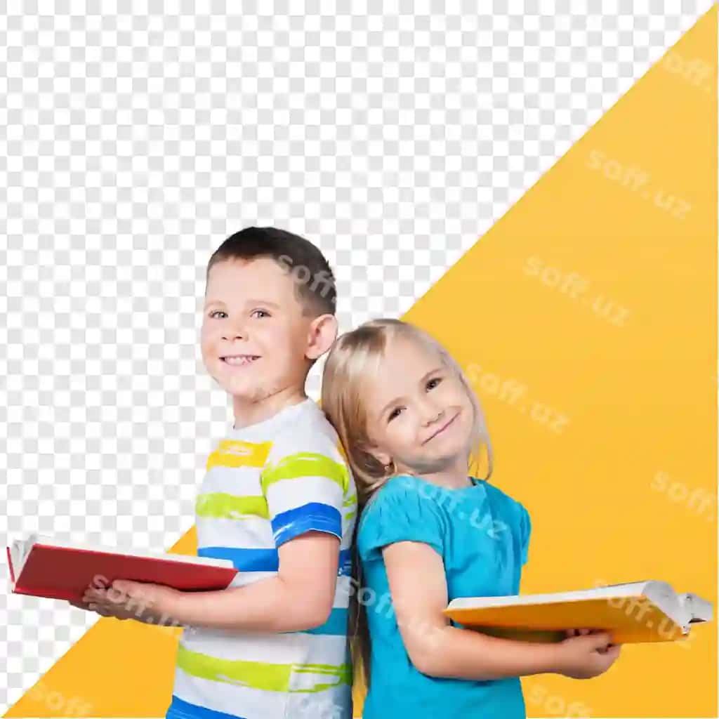 Bolalar kitob o'qiydilar | Kids reading books