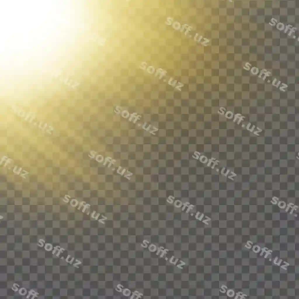 Oltin quyosh nurlari izolyatsiya qilingan shaffof fon | Golden sunlight rays isolated transparent background