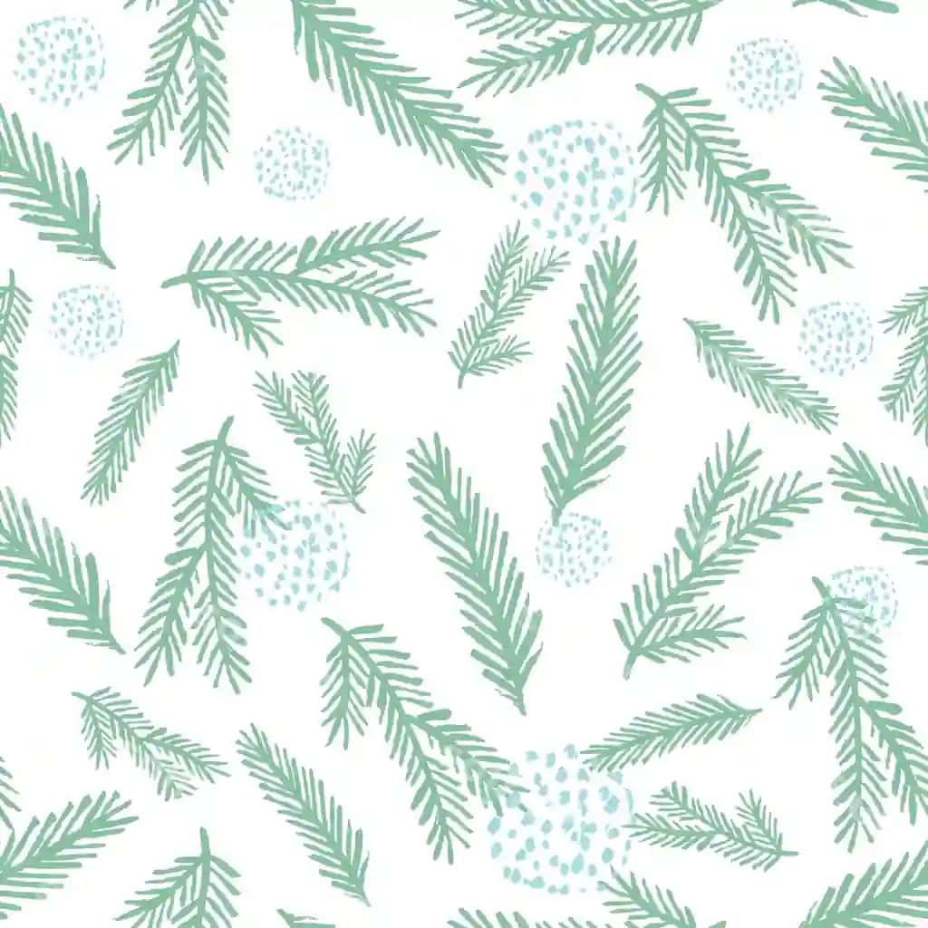 Qish grafik uzilmas naqsh yer ushlanachi daraxtlari bilan | Winter graphic seamless pattern with christmas trees