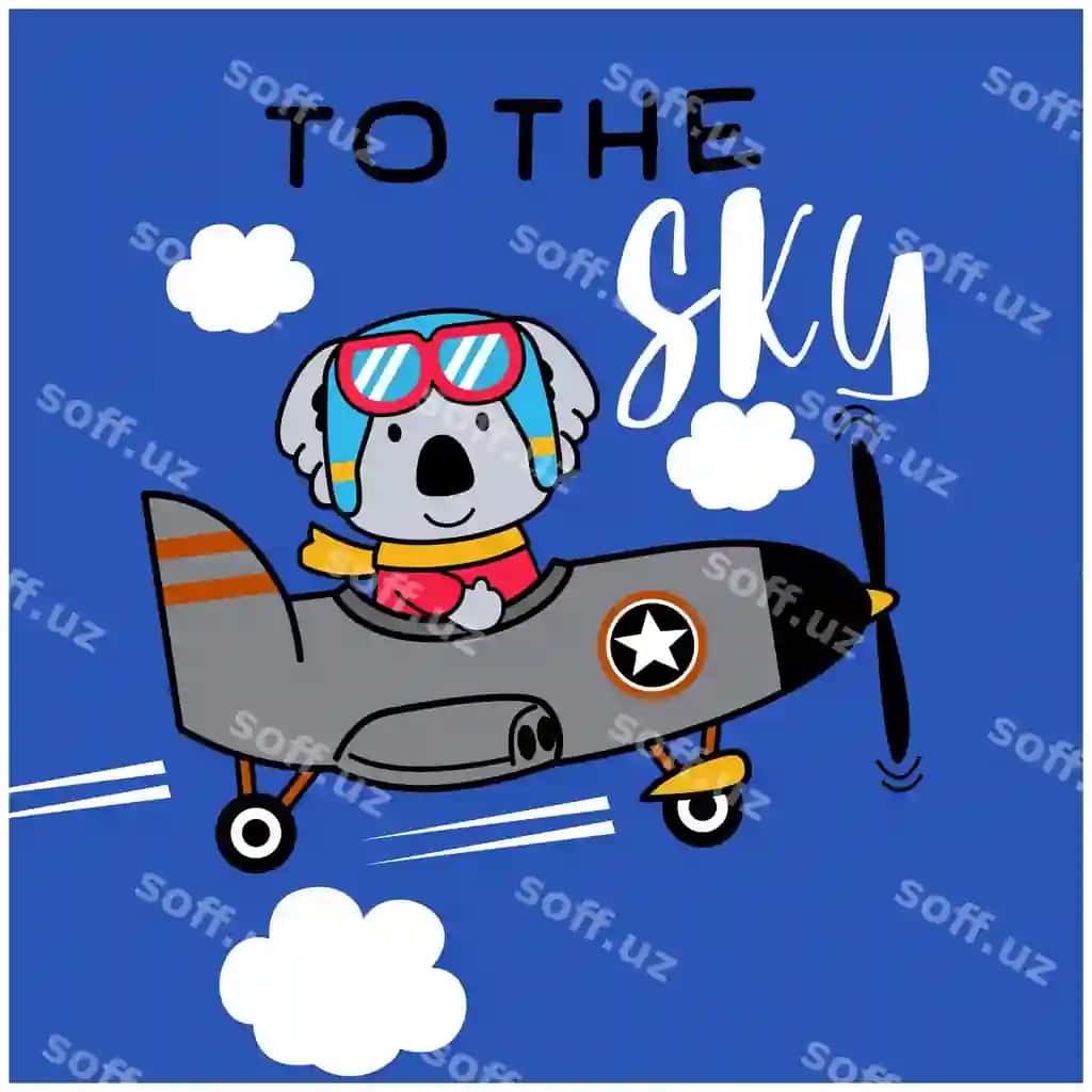 Koala kichik pilot g'aroyotli hayvon kartunı | Koala little pilot funny animal cartoon