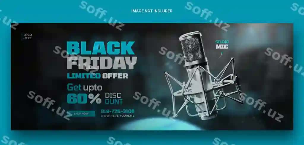 Poster Black Friday aktsiyasi Black Friday super aktsiyasi Facebook banneri | Poster black friday saleblack friday super sale facebook cover banner