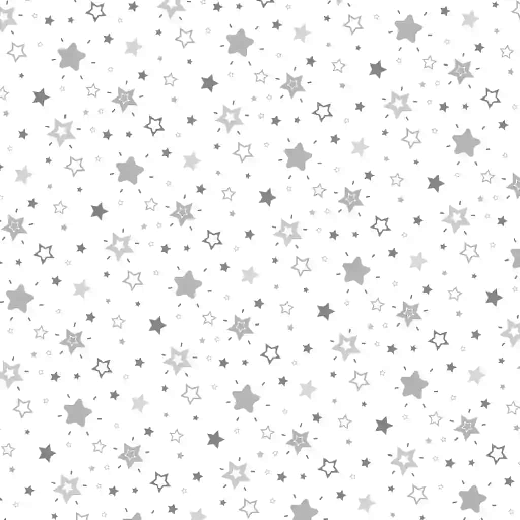 Yassi dizayndagi kumush yulduzcha naqshlari | Flat design silver stars pattern