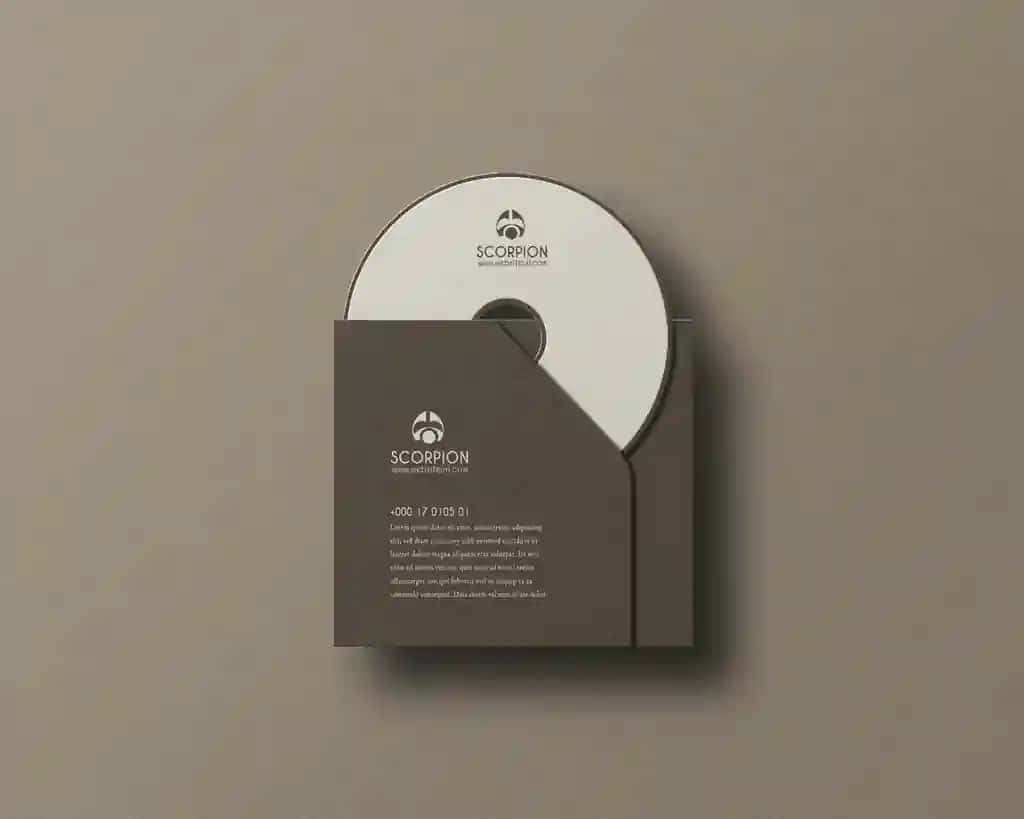 CD diskining maketi | Cd disk mockup
