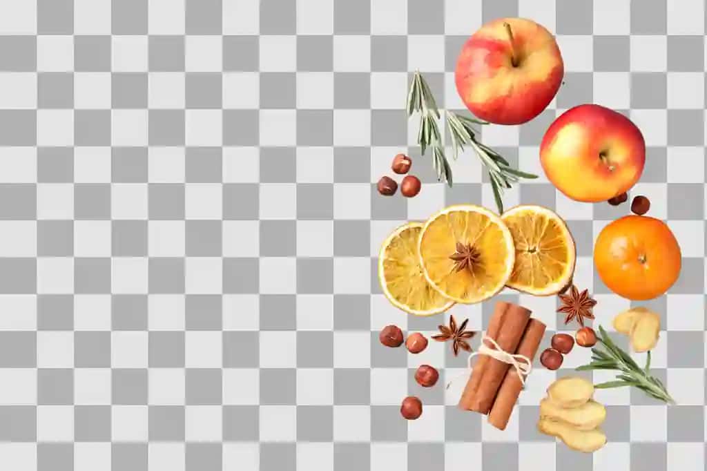Png issiq sharob achchiq ingredientlar izolyatsiyalangan oq fon ichish | Png mulled wine spicy ingredients drink isolated white background