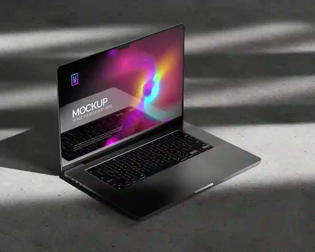 Noutbuk maketi | Laptop mockup