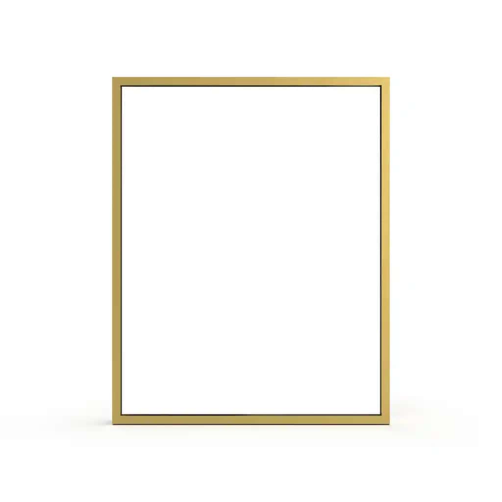 Fotoshop shabloni bilan oltin rangli ramka maketi | Golden color frame mockup with photoshop template