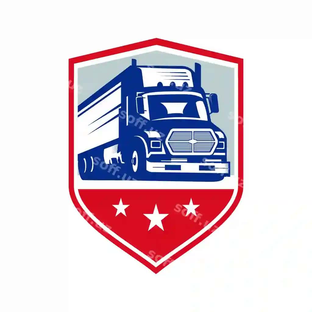 Yuk emblema logotipi | Truck emblem logo