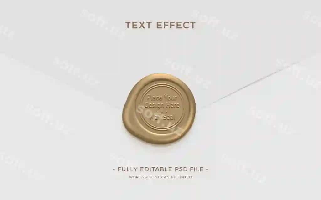 Mumiy matn effekti | Wax text effect