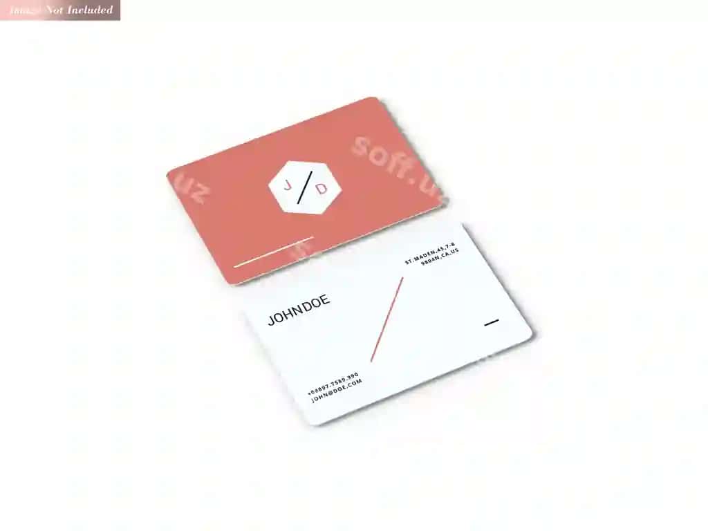 Biznes kartalari mockup | Business cards mockup