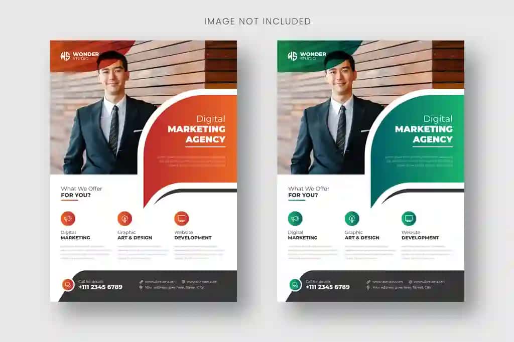 Flyer biznes shablon muqovasi broshyura korporativ | Flyer business template cover brochure corporate