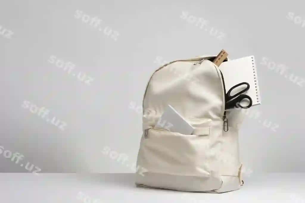 Maktab ryukzagi maket dizayni | School backpack mockup mockup design