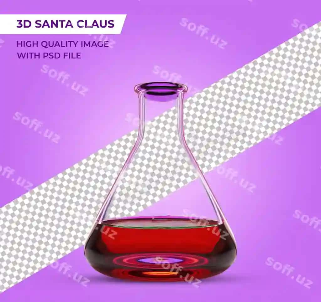 Binafsha rangdagi plakat santa santa santa santa santa oynasi tasvirlangan | Purple poster with picture santa santa santa santa santas glass