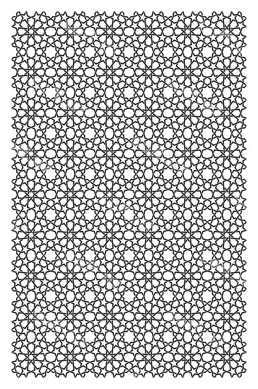 Burchak chegarasi bilan chegara islomiy vector01 | Border with corner border islamic vector01