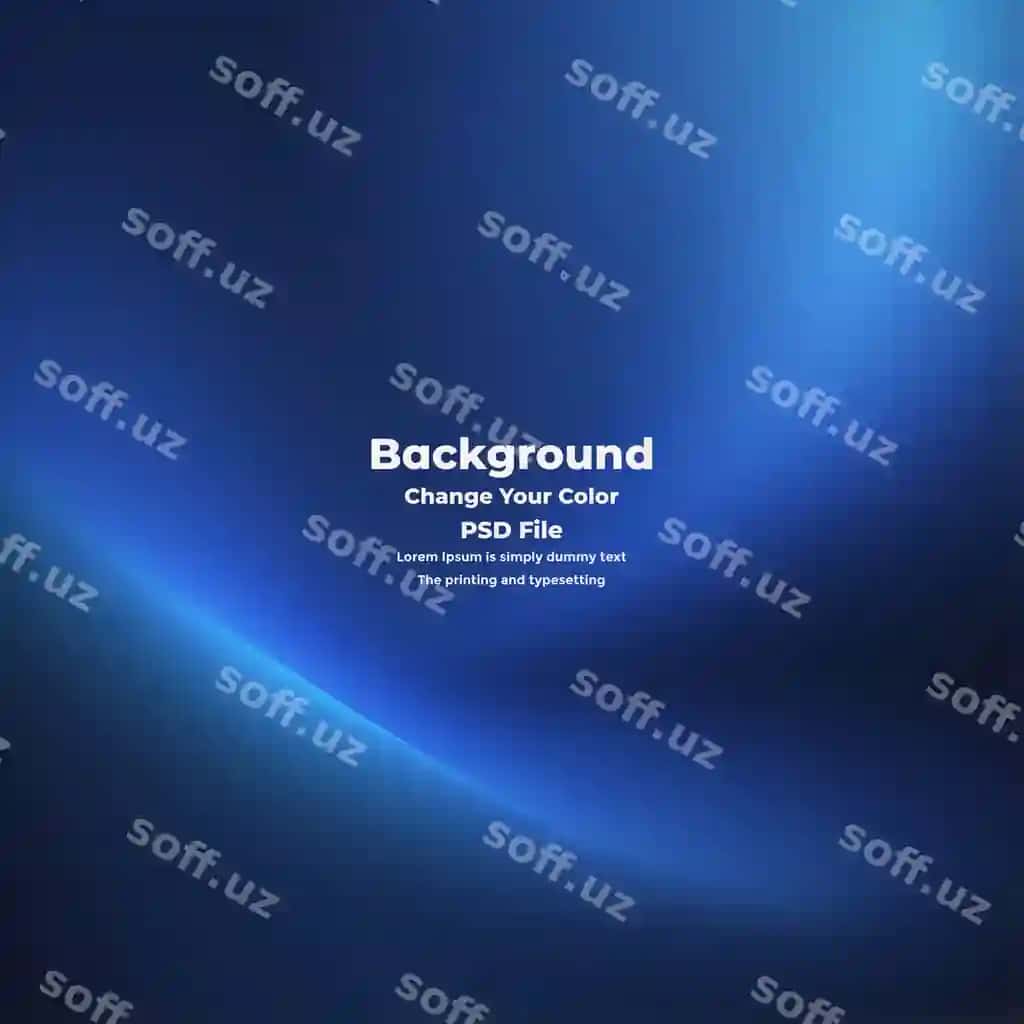 Psd abstrakt ko'k gradient fon bo'sh ko'k tekstura | Psd abstract blue gradient background empty blue texture