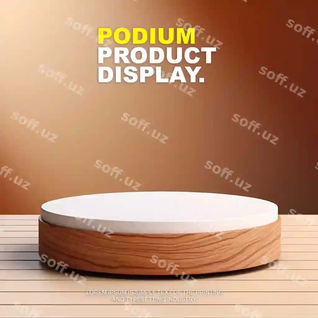 Hashamatli oqlangan podium sahnasi mahsuloti namoyishi maketi mahsuloti | Luxury elegant podium stage product display mockup show product
